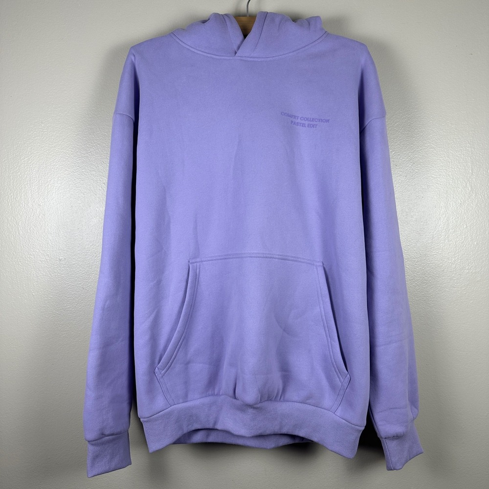 Comfrt Women's M Hoodie Lavender Comfort Collection Pastel Edit Pullover